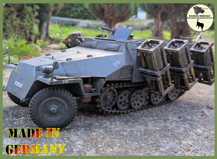 MSE - 1/16 RC Sd. Kfz. 251/1 Stuka zu Fuß